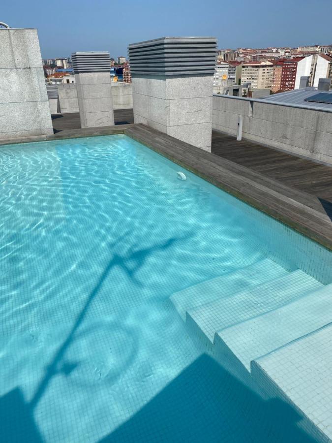 Apartamento Con Piscina Apartman Vigo Kültér fotó