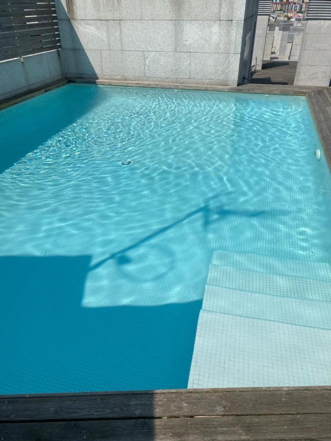 Apartamento Con Piscina Apartman Vigo Kültér fotó